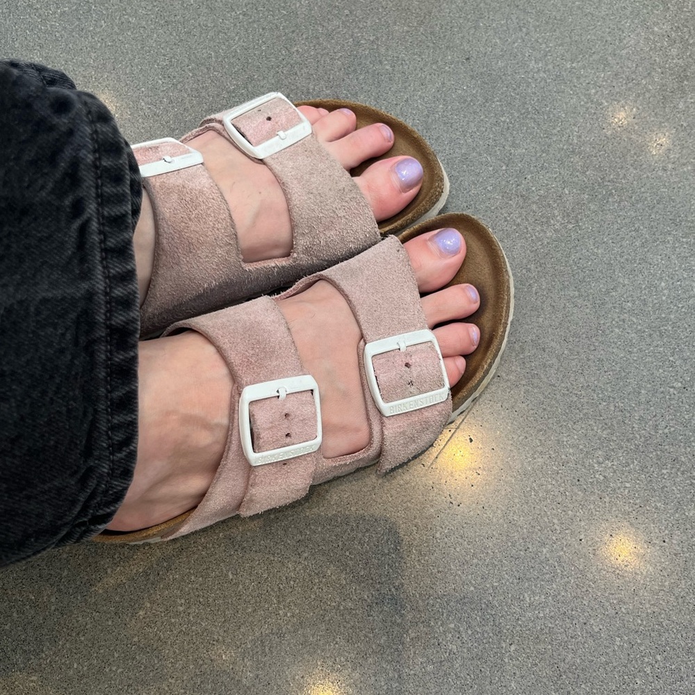 Birkenstock Arizona pink suede 37 - Picture 2 of 5